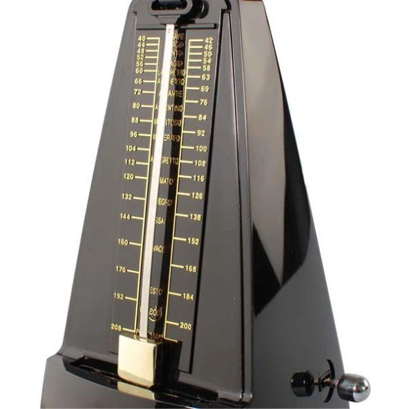 CHERUB M-20BK MUSEDO MEKANİK METRONOM SİYAH - Resim 6