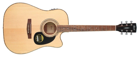 Cort Ad880cenatw Elektro Akustik Gitar, Kılıflı, Naturel, Ladin Kap Cort, Ad880cenatw, Elektro Akustik Gitar, Kılıflı, Naturel, Ladin Kapak