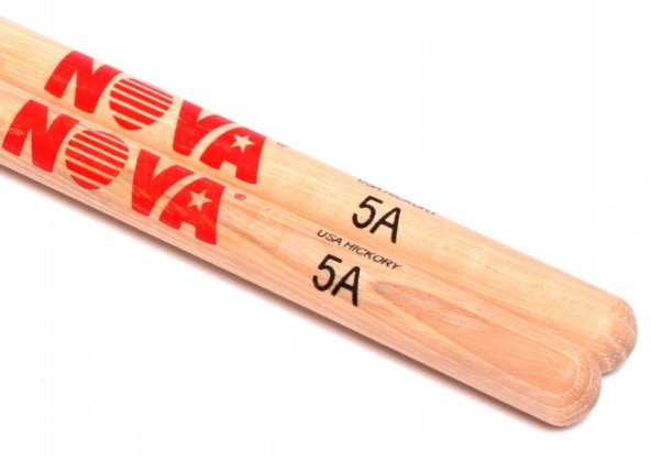 VICFIRTH N5A BAGET(ÇİFT) NOVA 5A WOOD, HICKORY, 16"x0.565", MED Baget(Çift) Nova 5A Wood - 2