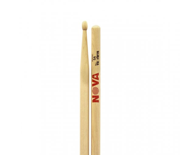 VICFIRTH N5A BAGET(ÇİFT) NOVA 5A WOOD, HICKORY, 16"x0.565", MED Baget(Çift) Nova 5A Wood - 4