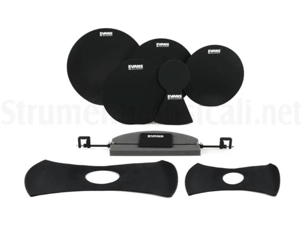 EVANS SOSETSTD 12+13+14+16 +KİCK+HİHAT+CRASH+RİDE ZİL FUSION TÜM EVANS HQ SOUNDOFF DAVUL SUSTURUCU SETİ 12''-13''-14''-16''-(16''-26'')+ZİLLER :EVANS ABD