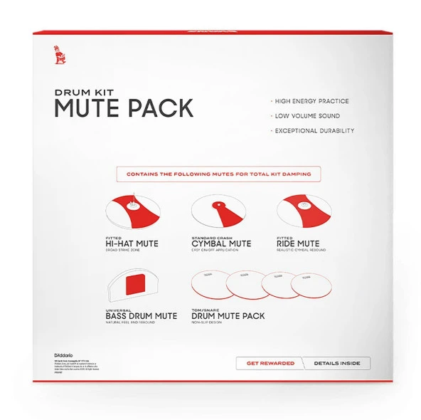 EVANS SOSETSTD 12+13+14+16 +KİCK+HİHAT+CRASH+RİDE ZİL FUSION TÜM EVANS HQ SOUNDOFF DAVUL SUSTURUCU SETİ 12''-13''-14''-16''-(16''-26'')+ZİLLER :EVANS ABD - 4