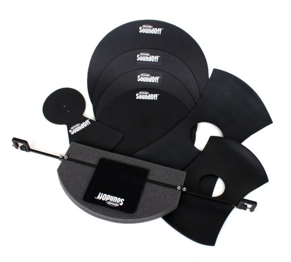 EVANS SOSETSTD 12+13+14+16 +KİCK+HİHAT+CRASH+RİDE ZİL FUSION TÜM EVANS HQ SOUNDOFF DAVUL SUSTURUCU SETİ 12''-13''-14''-16''-(16''-26'')+ZİLLER :EVANS ABD - 6