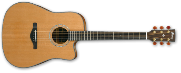 IBANEZ AW3050CE-LG ELEKTRO AKUSTİK GİTAR CUTAWAY   :IBANEZ ÇİN