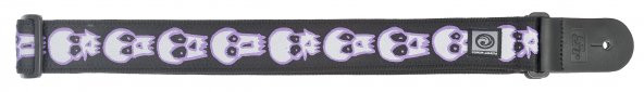 PLANETWAVES 50JS07 GİTAR ASKISI DOKUMA JOE SATRIANI SKULLS Gitar Askısı Dokuma Joe Satrıanı Skulls - 2