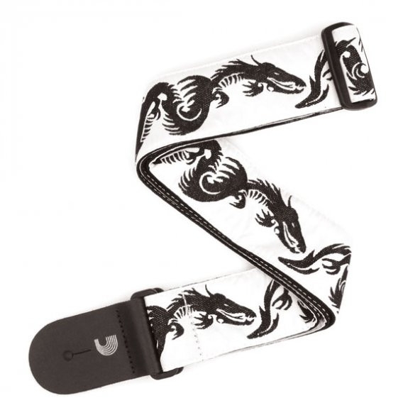PLANETWAVES T20W1500 GİTAR ASKISI DOKUMA DRAGON TATTOO Woven Guitar Strap, Dragon Tattoo Art