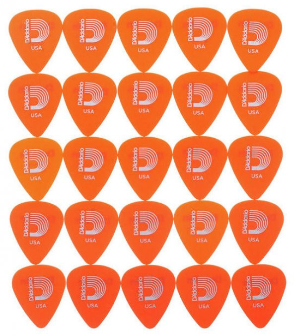 PLANETWAVES 1DOR2-25 25 STD - PENA - DURALIN - ORANGE - LİGHT PENA - 3
