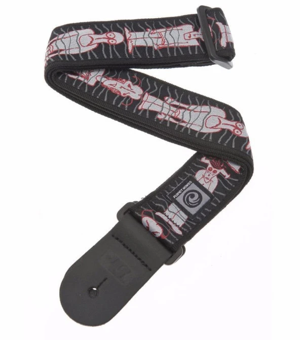 PLANETWAVES 50JS08 GİTAR ASKISI DOKUMA JOE SATRIANI CREATURES Gitar Askısı Dokuma Joe Satrıanı Creatures - Resim 3