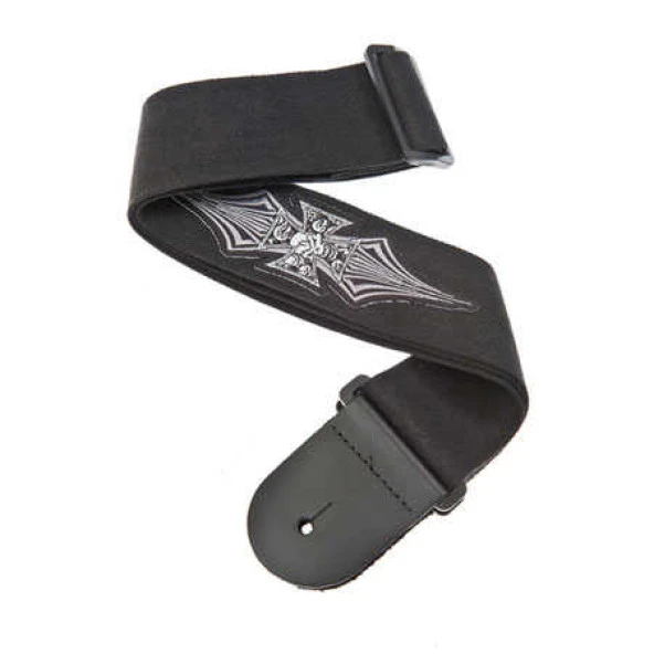 PLANETWAVES 64P02 GİTAR ASKISI 64MM DOKUMA IRON CROSS  Çİ - Resim 3
