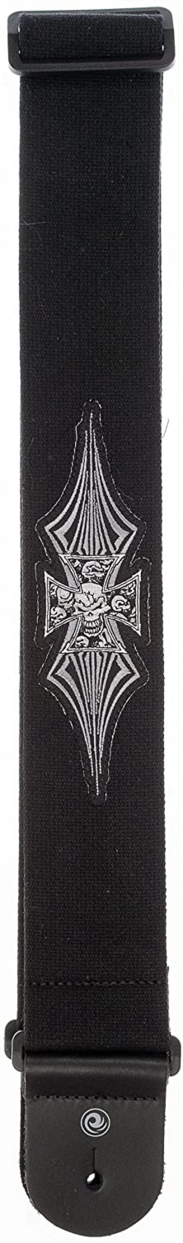 PLANETWAVES 64P02 GİTAR ASKISI 64MM DOKUMA IRON CROSS Çİ - 4