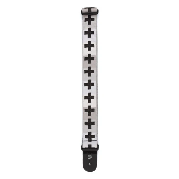 PLANETWAVES T20W1509 GİTAR ASKISI DOKUMA CHECKERED CROSSES Woven Guitar Strap, Checkered Crosses - 2