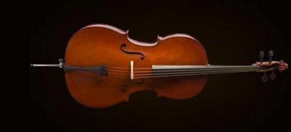 VALENCIA CE160G14 CELLO +KILIF+YAY, GERMAN SYS, SCALE 1/4, KARARTILM Cello +Kılıf+Yay German Sys.1/4
