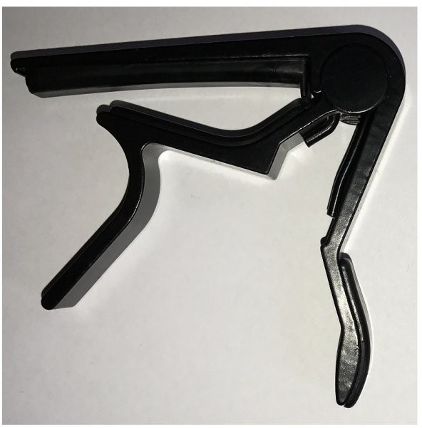 CREMONIA A010BK KAPO MANDAL TİPİ, SİYAH GUITAR CAPO