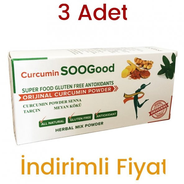 Curcumin 500 Good Altın Yoğurt Kürü 10 Şase X 7 GR 3 Kutu