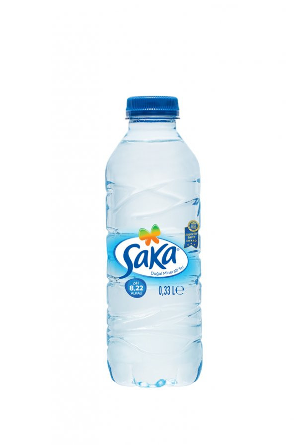 Saka pet su 0,33 lt 24'lü
