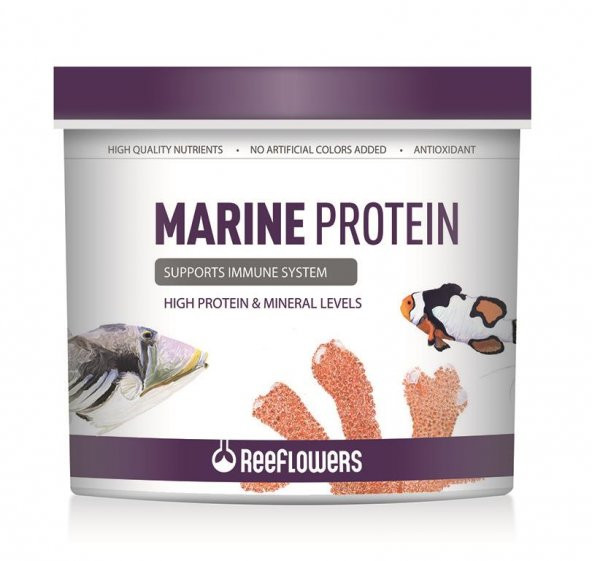 ReeFlowers Marine Protein Tuzlu Su Balık Yemi 1 Lt
