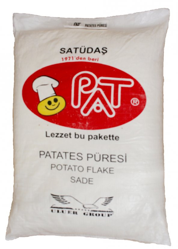 PAT Patates Püresi - Yerli ve Milli - 2 Dk'da Hazır - 25 Kg