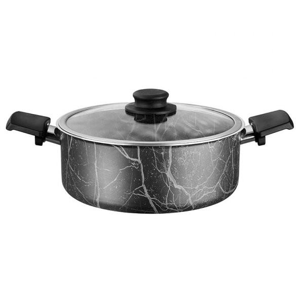 Cem Marble 20 cm Tencere - 1