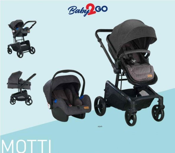 Baby2Go Motti Travel Sistem Bebek Arabası 2036