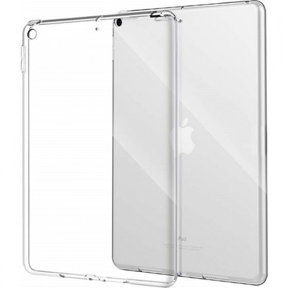 Apple iPad 7. Nesil 10.2" Şeffaf Silikon Kılıf Soft Arka Kapak