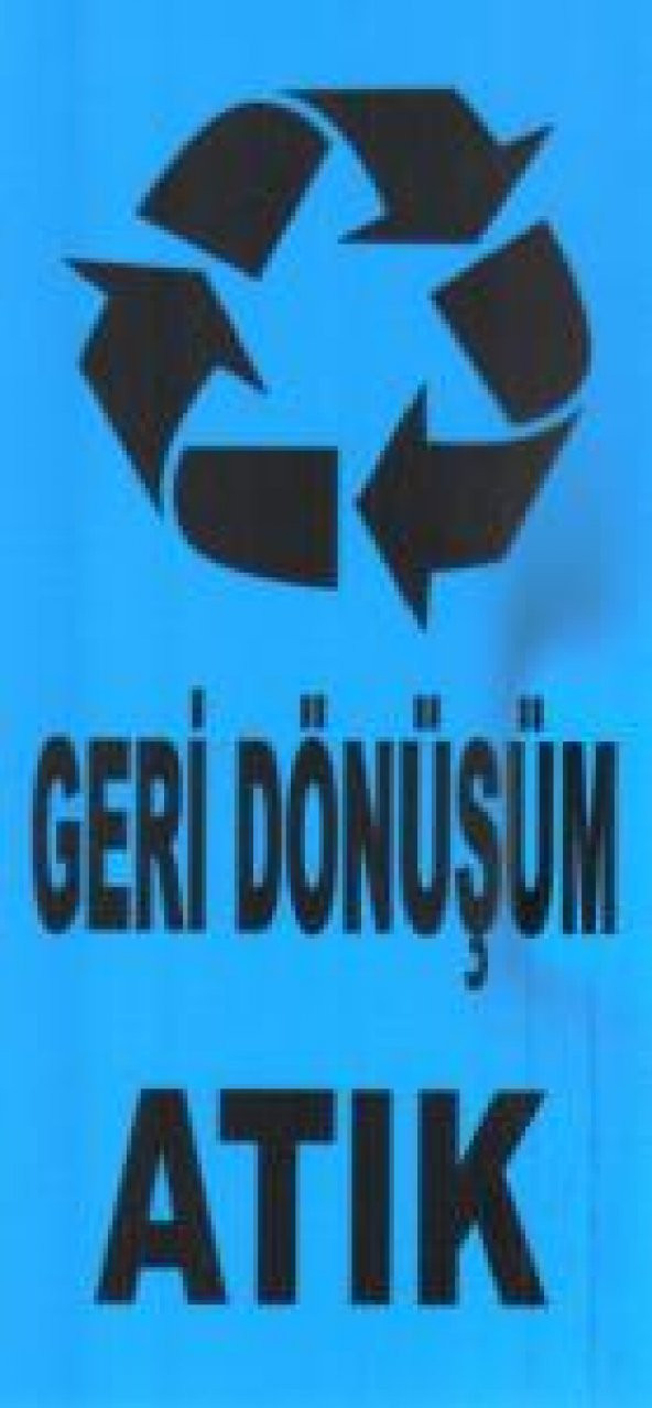 GERİ DÖNÜŞÜM ATIK ETİKETİ