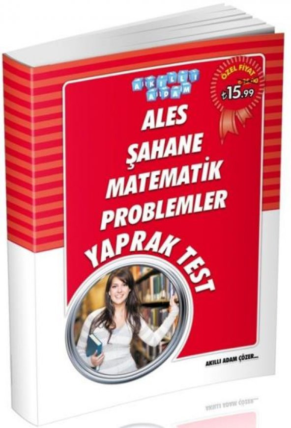 Akıllı Adam ALES Şahane Matematik Problemler Yaprak Test-YENİ - 1