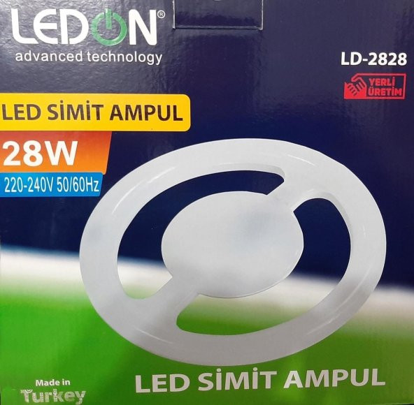 Ledon Led Simit Lamba 28 Wat E27 Duyu 2200 Lümen - 3