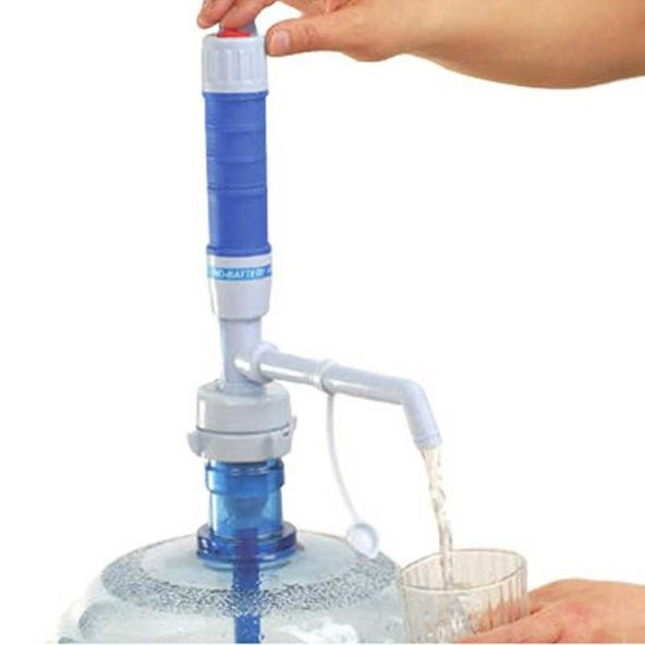 Pilli Damacana Su Pompası 19 Litre Su Sebili Bidonu Aparatı - 3
