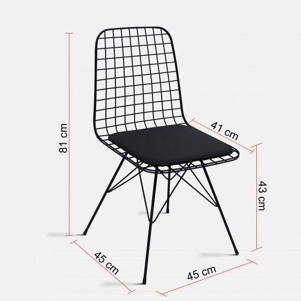 BAROK MASA TAKIMI, 130X70CM MASA VE 6 ADET TEL SANDALYE - 2