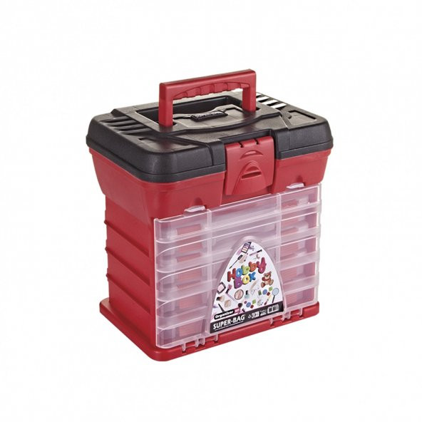 Super-bag Hobby Organizer Set Takım Alet Çantası (renkli) Asr-5040