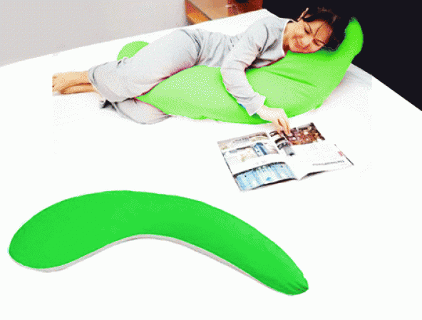 Vonno Yarım Boy Hamile Ve Uyku Yastığı ( Yeşil )