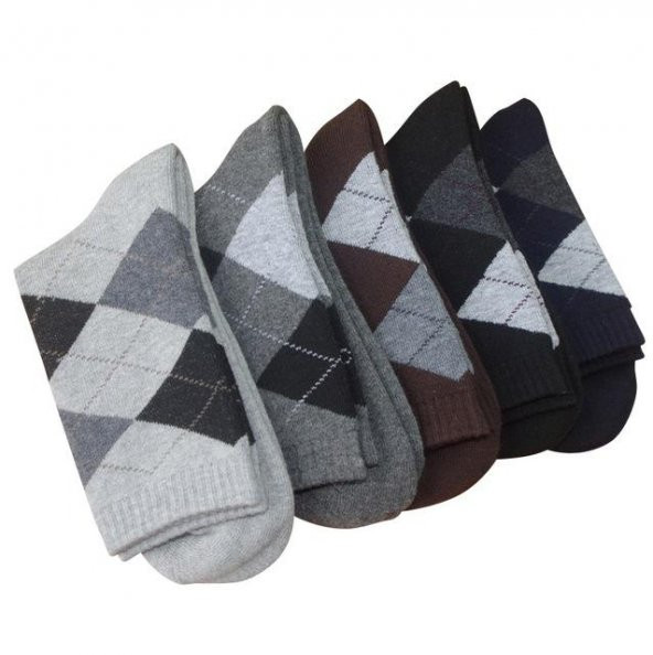 9Lu Paket Erkek Havlu Çorap - Erkek Kışlık Çorap