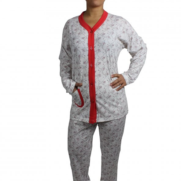 Büyük Beden Bayan Pijama Takımı Battal Boy - 3