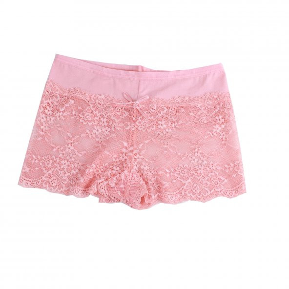 Deza Kadın Dantel Boxer - Şort - Külot - 1