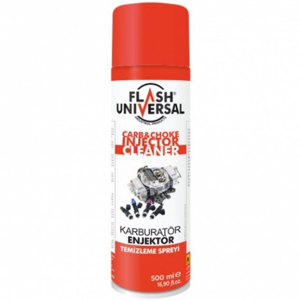 Flash Universal Karbüratör Boğaz Temizleme Spreyi 500 ml
