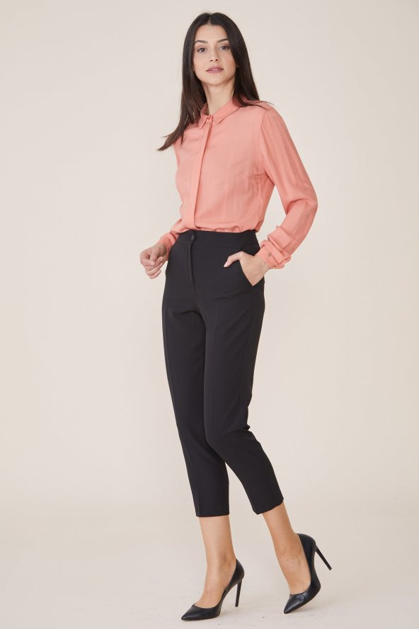 SORALLİNE KADIN PANTALON 1695 SİYAH - 2