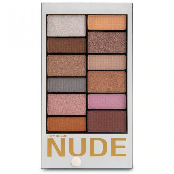 City Color Nude Far Paleti 12li