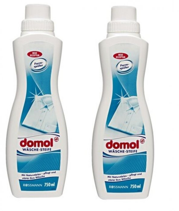Domol Sıvı Çamaşır Kolası Doğal Nişastalı 750 ml x 2 Adet - 1