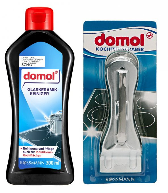 Domol Ocak Kazıyıcı Spatula ve Losyon Seti - 1