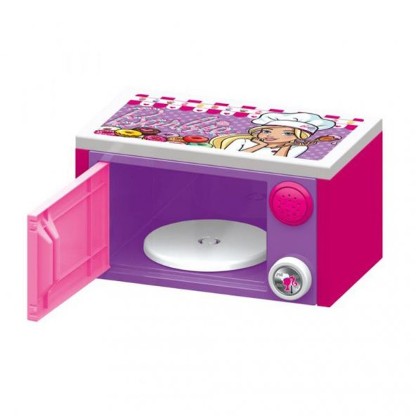 1615 Barbie Mikrodalga Fırın -Dolu - 5