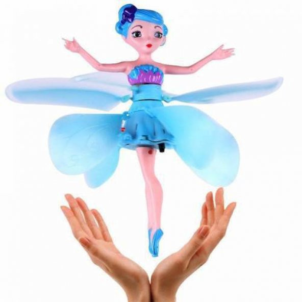 Uçan Peri Hareket Sensörlü Sihirli Flying Fairy Oyuncak Peri Kız - 4