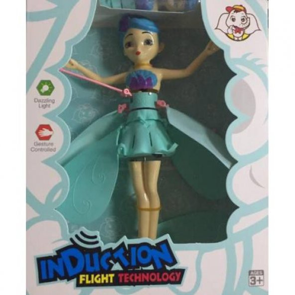 Uçan Peri Hareket Sensörlü Sihirli Flying Fairy Oyuncak Peri Kız - 6