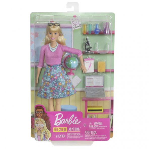 GJC23 Barbie Öğretmen /Barbie Ben Büyüyünce
