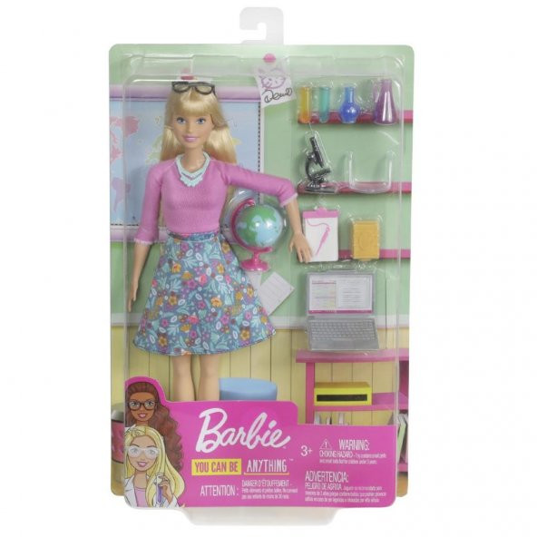 GJC23 Barbie Öğretmen /Barbie Ben Büyüyünce - 4