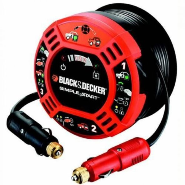 Black Decker Araç Çakmaklık Akü Şarj Aleti BBC2CB