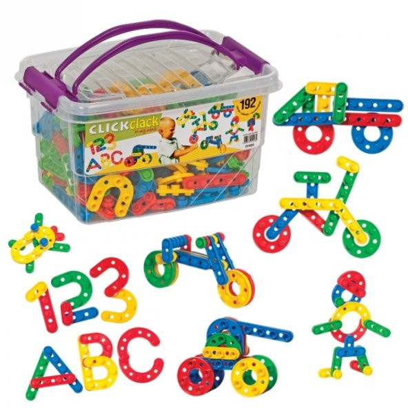 01903 Click Clack 192 Parça -Dede
