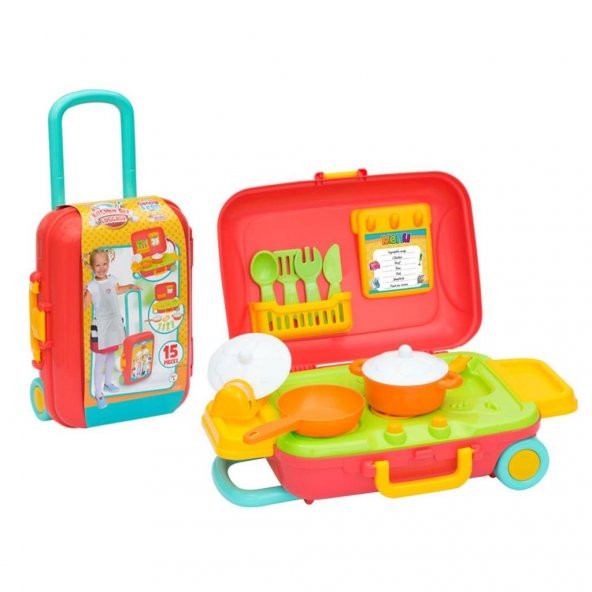 03477 Candy Ken Mutfak Set Bavulum -Dede - 2