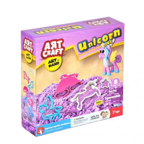 03611 Dede, Artsand Unicorn Kum Seti 500 gr / +3 yaş