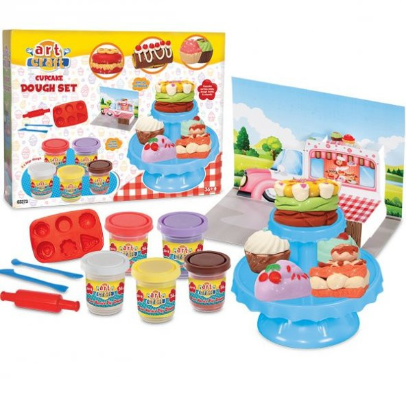 03273 Art Craft Cup Kek Hamur Set -Dede - 3