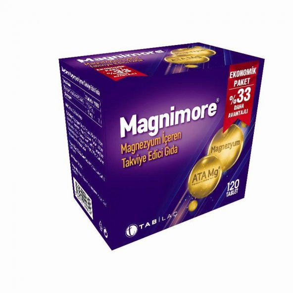 Magnimore Magnesium 120 Tablet